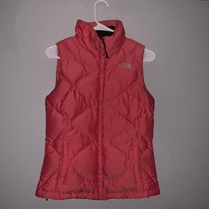 North face puffer vest